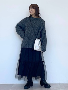 koz▲さん（レディース・160cm）の冬コーディネート