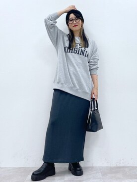 「ボストンバッグ」｜koz▲さん（レディース・160cm）の秋コーディネート