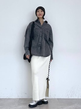 「アイテム（帽子）」を使った、koz▲さん（レディース・160cm・30代）の夏コーディネート
