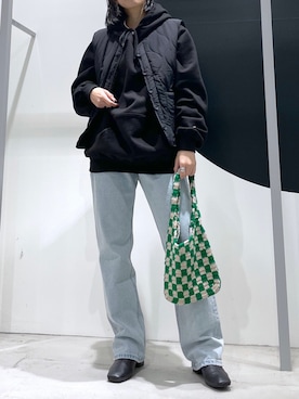 「ベストコーデ」｜「アイテム（パーカー）」を使った、koz▲さん（レディース・160cm）の冬コーディネート