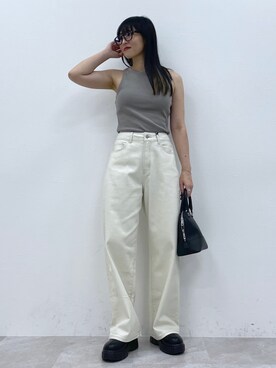 「ボストンバッグ」｜koz▲さん（レディース・160cm）の夏コーディネート