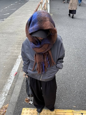 「アイテム（キーホルダー）」を使った、koz▲さん（レディース・160cm・40代）の秋コーディネート