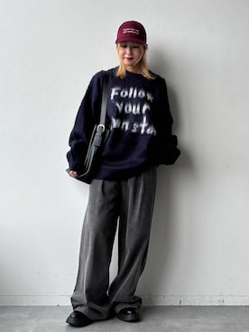 「アイテム（帽子）」を使った、koz▲さん（レディース・160cm・40代）の夏コーディネート