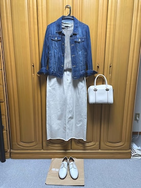 「BARCOS（バルコス）のアイテム」を使った、tomoさん（レディース・162cm）の秋コーディネート