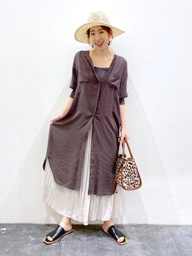 yukiさん(レディース・165cm)の夏コーディネート