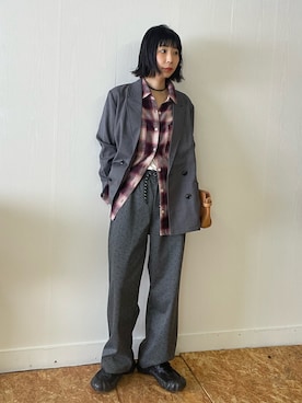 「アイテム（その他）」を使った、yukiさん（レディース・165cm・30代）の秋コーディネート