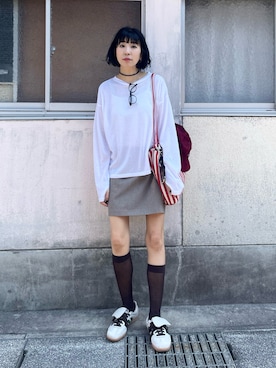 「アイテム（その他）」を使った、yukiさん（レディース・165cm・30代）の秋コーディネート