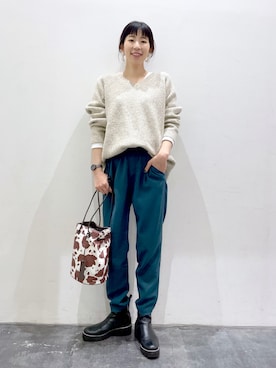 「アイテム（その他）」を使った、yukiさん（レディース・165cm・30代）の冬コーディネート