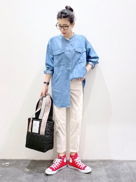 「シアタープロダクツ(THEATRE PRODUCTS)」｜「アイテム（その他）」を使った、yukiさん（レディース・165cm）の秋コーディネート