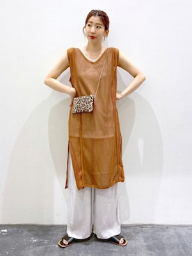 yukiさん（レディース・165cm）の夏コーディネート