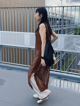 「アイテム（その他）」を使った、yukiさん（レディース・165cm・30代）の夏コーディネート