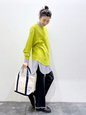 「アイテム（その他）」を使った、yukiさん（レディース・165cm・30代）の春コーディネート