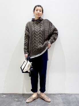 「アイテム（その他）」を使った、yukiさん（レディース・165cm・30代）の冬コーディネート