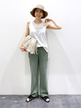 yukiさん（レディース・165cm）の夏コーディネート