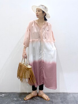 「カコバッグ」｜yukiさん（レディース・165cm）の夏コーディネート