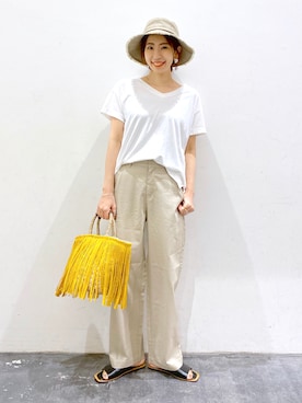 yukiさん(レディース・165cm)の夏コーディネート