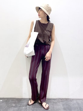 yukiさん（レディース・165cm）の夏コーディネート