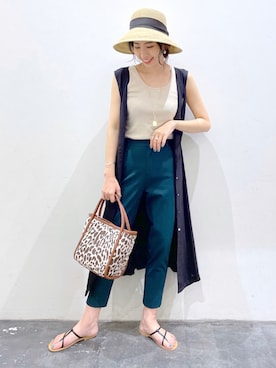 yukiさん（レディース・165cm）の夏コーディネート