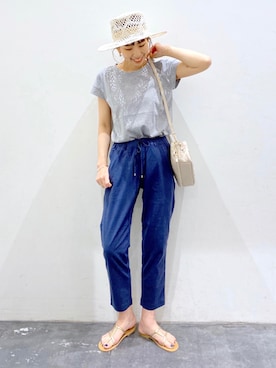 yukiさん（レディース・165cm）の夏コーディネート