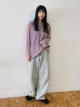 「アイテム（デニムパンツ）」を使った、yukiさん（レディース・165cm・30代）の秋コーディネート