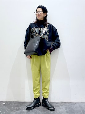 「アイテム（その他）」を使った、yukiさん（レディース・165cm・30代）の冬コーディネート