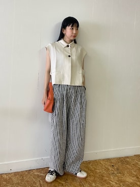 「アイテム（その他）」を使った、yukiさん（レディース・165cm・30代）の秋コーディネート