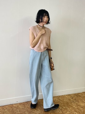 「AMERICAN HOLIC（アメリカンホリック）のアイテム」を使った、yukiさん（レディース・165cm）の秋コーディネート