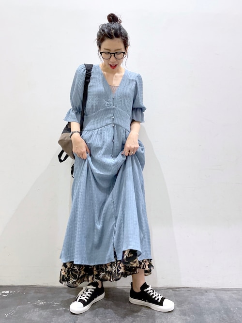 Bayflow イオンモール沖縄ライカムyukinkoさんのワンピースを使ったコーディネート Zozotown