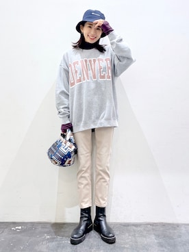 「アイテム（その他）」を使った、yukiさん（レディース・165cm・30代）の冬コーディネート