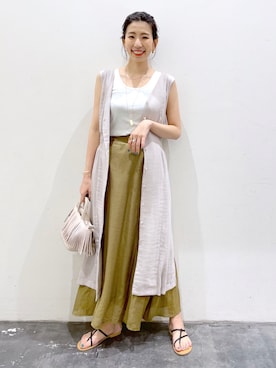 yukiさん(レディース・165cm)の夏コーディネート