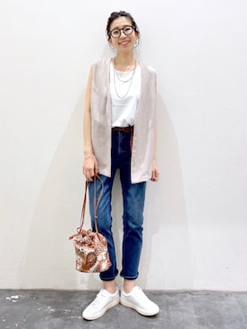 yukiさん（レディース・165cm）の夏コーディネート