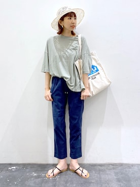 yukiさん（レディース・165cm）の夏コーディネート