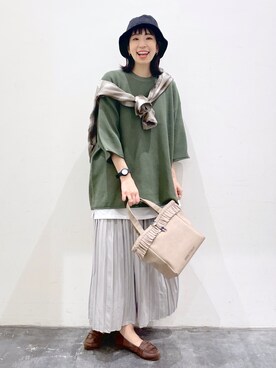 「レプシィム(LEPSIM)」｜「アイテム（その他）」を使った、yukiさん（レディース・165cm）の秋コーディネート