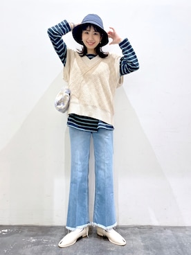 「アイテム（その他）」を使った、yukiさん（レディース・165cm・30代）の春コーディネート