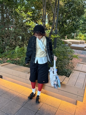 MA-YAさん（レディース・158cm）の冬コーディネート