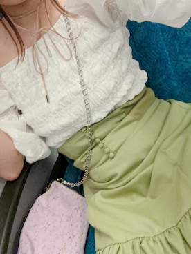 「REDYAZEL（レディアゼル）のアイテム」を使った、maple-chanさん（レディース・156cm）の春コーディネート