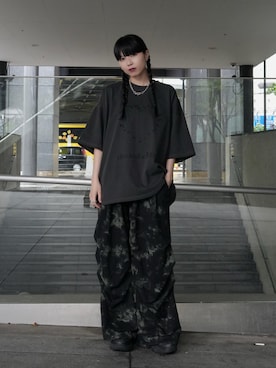 「CASPER JOHN（キャスパージョン）のアイテム」を使った、sayacasperjohnさん（レディース・160cm）の春コーディネート