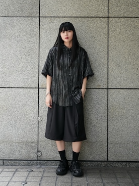 「CASPER JOHN（キャスパージョン）のアイテム」を使った、sayacasperjohnさん（レディース・160cm）の夏コーディネート