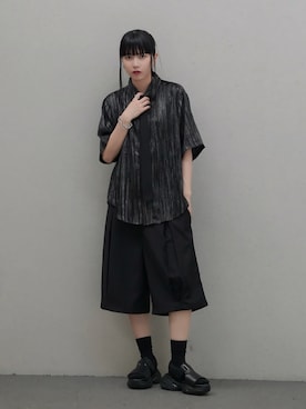 「CASPER JOHN（キャスパージョン）のアイテム」を使った、sayacasperjohnさん（レディース・160cm）の夏コーディネート