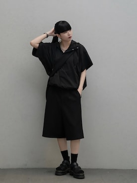 「アイテム（その他アウター）」を使った、sayacasperjohnさん（レディース・160cm）の夏コーディネート