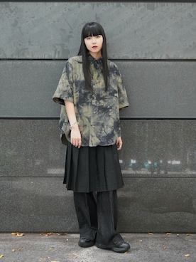 「CASPER JOHN（キャスパージョン）のアイテム」を使った、sayacasperjohnさん（レディース・160cm）の夏コーディネート