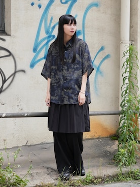 「CASPER JOHN（キャスパージョン）のアイテム」を使った、sayacasperjohnさん（レディース・160cm）の夏コーディネート