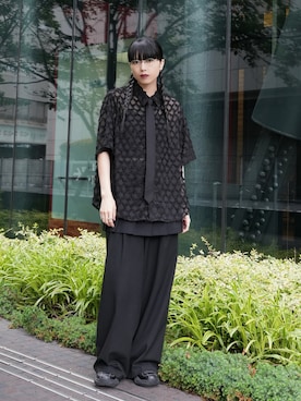 「CASPER JOHN（キャスパージョン）のアイテム」を使った、sayacasperjohnさん（レディース・160cm）の夏コーディネート
