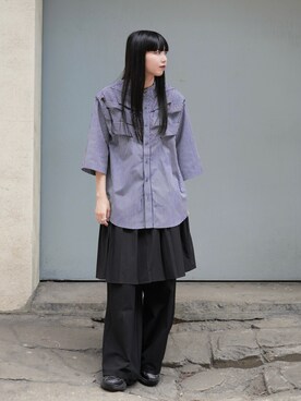 「CASPER JOHN（キャスパージョン）のアイテム」を使った、sayacasperjohnさん（レディース・160cm）の夏コーディネート