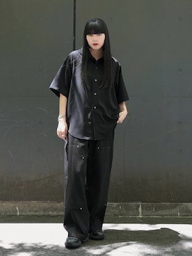 「CASPER JOHN（キャスパージョン）のアイテム」を使った、sayacasperjohnさん（レディース・160cm）の夏コーディネート
