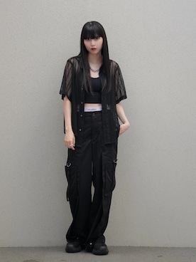 「CASPER JOHN（キャスパージョン）のアイテム」を使った、sayacasperjohnさん（レディース・160cm）の夏コーディネート