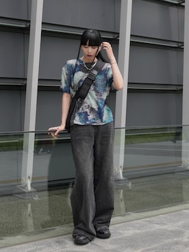 「CASPER JOHN（キャスパージョン）のアイテム」を使った、sayacasperjohnさん（レディース・160cm）の夏コーディネート