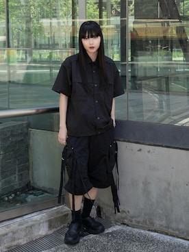 「CASPER JOHN（キャスパージョン）のアイテム」を使った、sayacasperjohnさん（レディース・160cm）の夏コーディネート