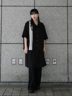 「CASPER JOHN（キャスパージョン）のアイテム」を使った、sayacasperjohnさん（レディース・160cm）の夏コーディネート