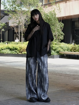 「CASPER JOHN（キャスパージョン）のアイテム」を使った、sayacasperjohnさん（レディース・160cm）の夏コーディネート